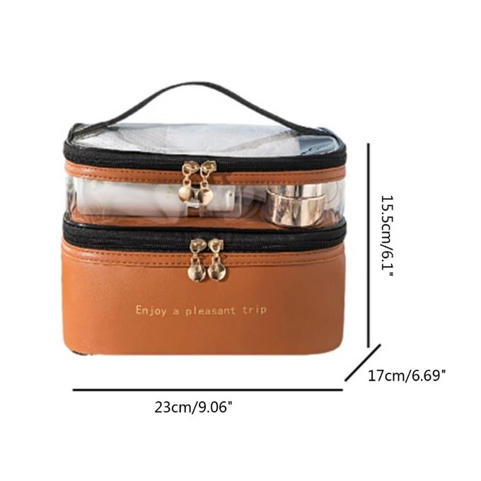 Glam Travel Makeup Pouch Cosmetic Bag