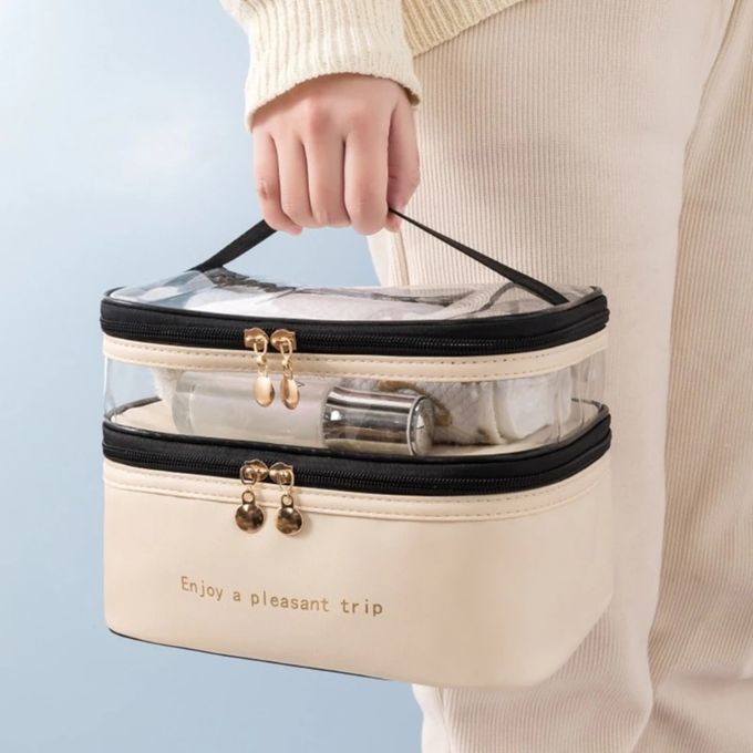 Glam Travel Makeup Pouch Cosmetic Bag