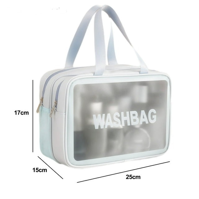 Portable Travel Clear Storage Bag Organizer