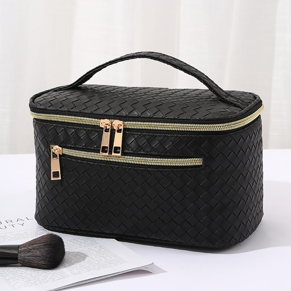 Luxe Beauty Leather Cosmestics Bag