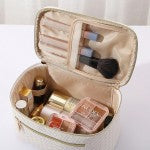 Luxe Beauty Leather Cosmestics Bag