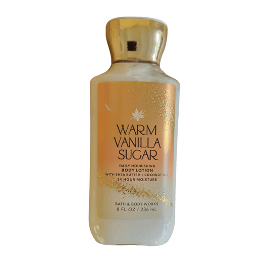 WARM VANILLA SUGAR Bath & Body works Ultra Shea Body Lotion 8 oz