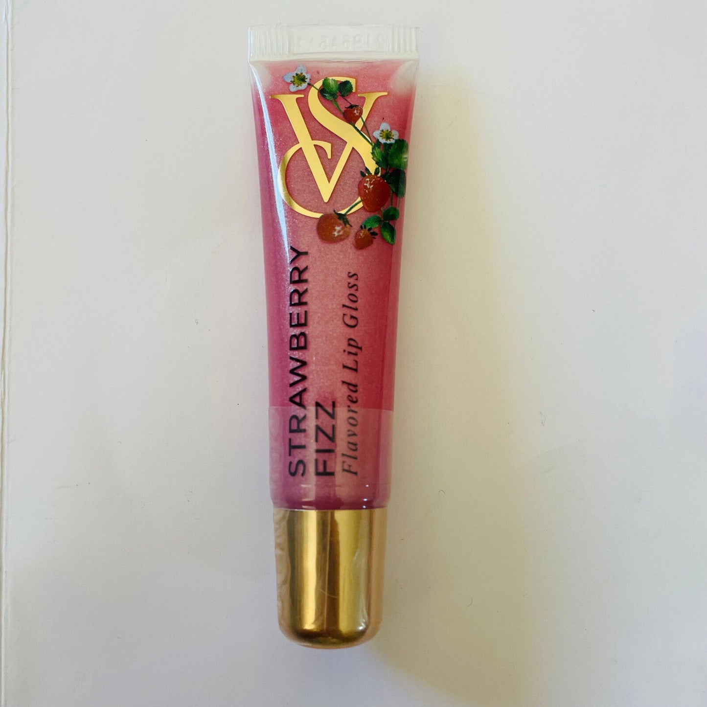 Victoria's Secret Strawberry Fizz Lip Gloss 0.46 fl oz